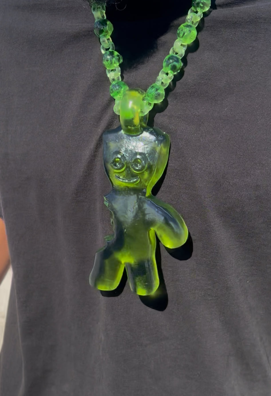 Sour Patch Kid (Pendant + Chain)