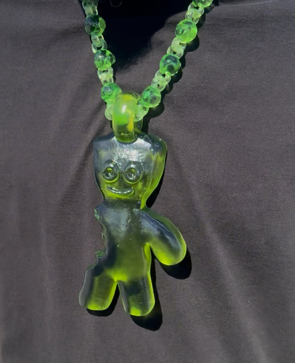 Sour Patch Kid (Pendant + Chain)
